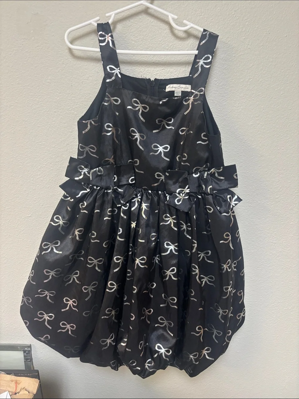 Audrey Camille Bubble Bow Dress